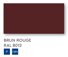 Brun rouge Ral 8012